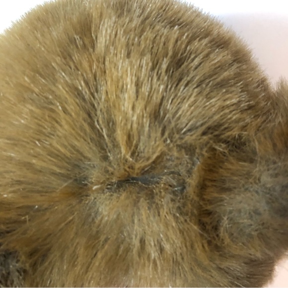 24K Polar Puff Special Effects 5718 Deedee Brown Bear 13" Plush Bow Ear Tag 1989 - Picture 12 of 16